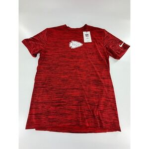 Kansas City Chiefs Nike Mens University Red Velocity T-Shirt Shirt NWT Size M